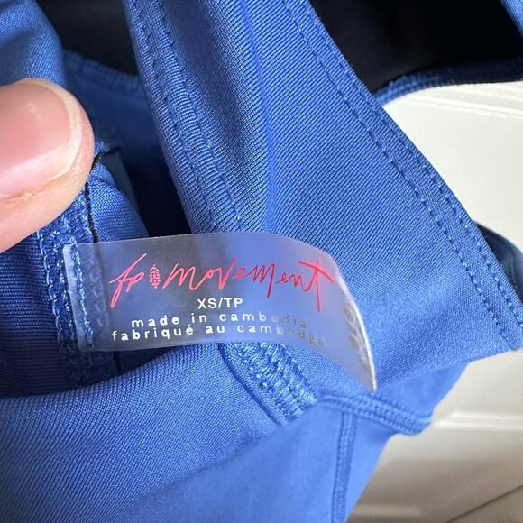 Free people Back it Up Onesie Pool Blue XS NWT - Picture 13 of 16